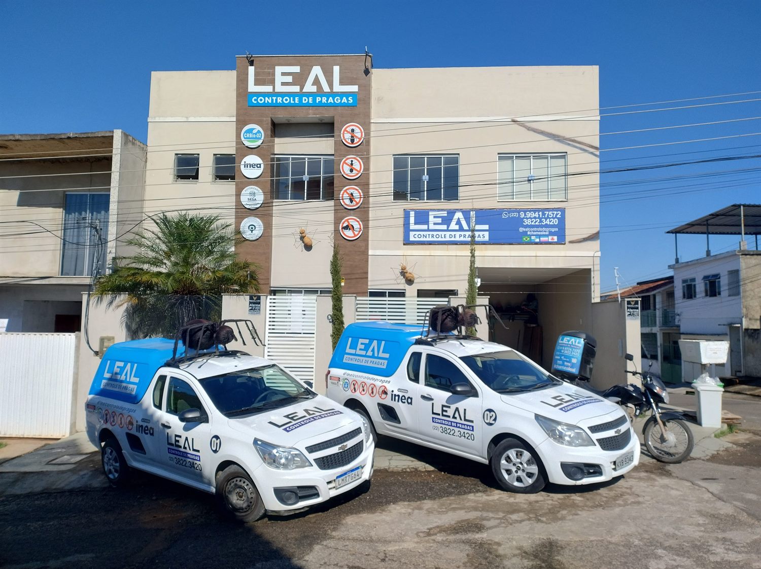 Leal Controle de Pragas - Sede e Veículos